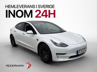 Tesla Model 3 Performance 513h Pano Kamera Adp-Fart Skinn