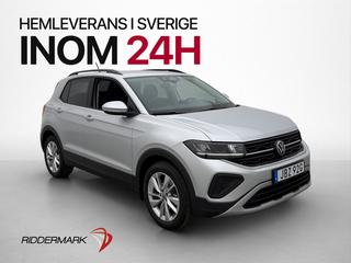 Volkswagen T-Cross 1.0 TSI 95hk Life Cockpit Kamera CarPlay