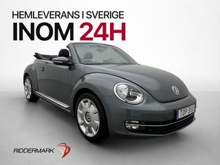 Volkswagen Beetle Cabriolet 1.2 TSI 105hk P-sensor Carplay