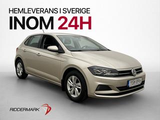 Volkswagen Polo 5-dörrar 1.0 TSI Base Bluetooth Farthållare