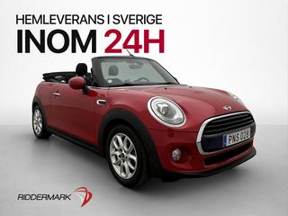 MINI Cooper Convertible 136hk Pepper P-Sensorer Farthållare