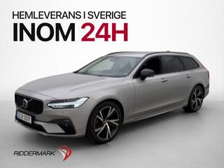 Volvo V90 B4 Plus Dark Värmare Kamera Navi Skinn Elstol Drag