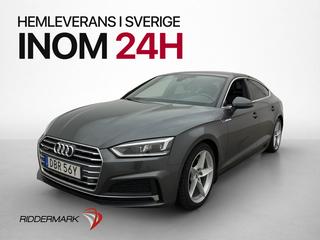 Audi A5 Sportback TDI Quattro 190hk S-Line Dragkrok Sensorer
