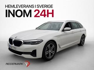 BMW 530e Touring 292hk Kamera Navi HiFi Läder Cockpit Drag