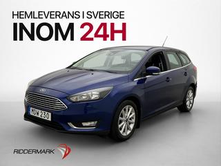 Ford Focus Kombi 1.0 125hk Titanium M/k-Värmare Kamera