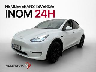 Tesla Model Y Long Range AWD Ljus Interiör Pano Kamera