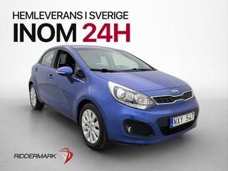 Kia Rio 1.2 CVVT 84hk GLS Bluetooth Farthållare 0,51l/mil