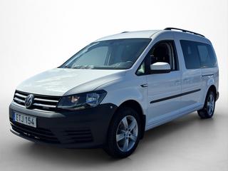Volkswagen Caddy Maxi Life 2.0TDI Värmare PDC Dragkrok 7-Sit