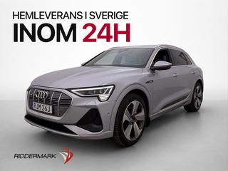 Audi e-tron 55 408hk Q S-Line B&O Pano HUD Luftfjäd 360°