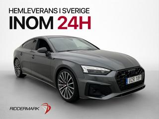 Audi A5 Sportback S line Sport Edition B&O Pano Kamera Värm