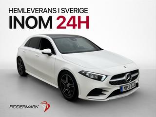 Mercedes-Benz A180 AMG Line Kamera Halvskinn Farthållare