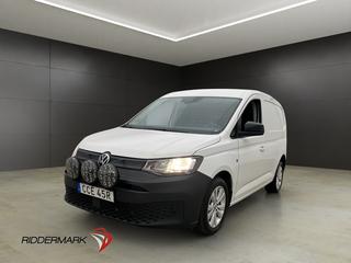Volkswagen Caddy Cargo Värmare Drag B-Kamera CARPLAY Moms