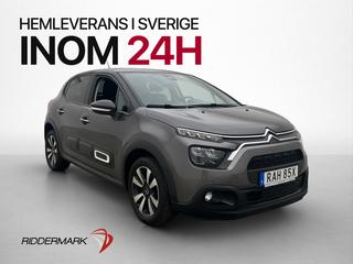 Citroën C3 1.2 PureTech Kamera CarPlay Sensorer Ny-Kamrem
