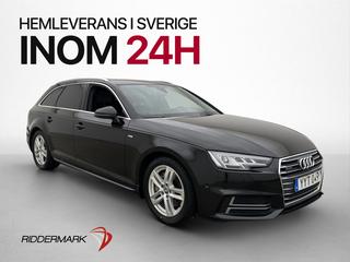 Audi A4 2.0 TDI Q S-Line B&O Cockpit Matrix Kamera Dragkrok
