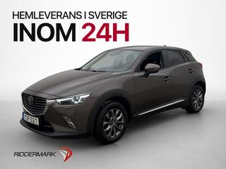 Mazda CX-3 2.0 120hk Optimum BOSE HUD Kamera Navi Halvskinn