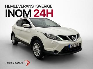Nissan Qashqai 1.6 dCi 130hk Tekna Pano 360° Navi Halvskinn