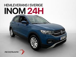 Volkswagen T-CROSS 1.0 TSI 95hk Carplay Farthållare P-Sensor