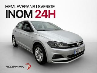 Volkswagen Polo 1.0 TSI 95hk P-Sensorer Bluetooth 0.47 l/mil