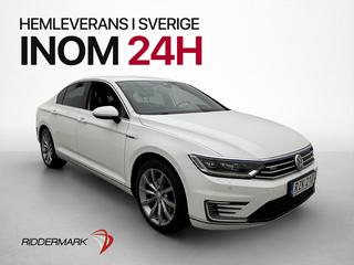 Volkswagen Passat GTE 218hk P-Värmare 360°  Halvskinn Drag