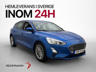 Ford Focus 1.0 125hk Titanium Launch Kamera M&K-Värmare