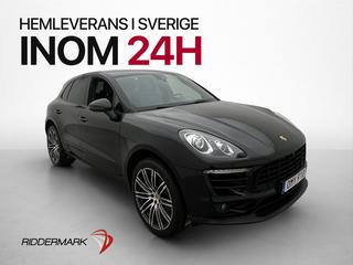 Porsche Macan S 340hk AWD Chrono PASM BOSE 360° Drag