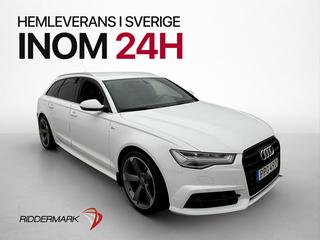 Audi A6 Avant 2.0 TDI 109hk S-Line B-Kamera Halvskinn PDC