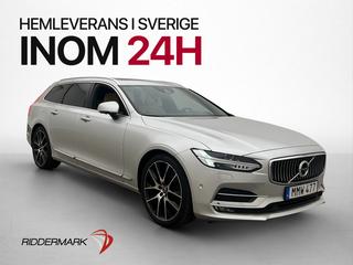 Volvo V90 D3 Inscription Värm Drag B&W Pano 360° Skinn HUD