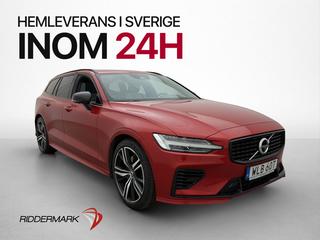 Volvo V60 T8 AWD R-Design Värm Drag Pano 360° H/K Skinn HUD