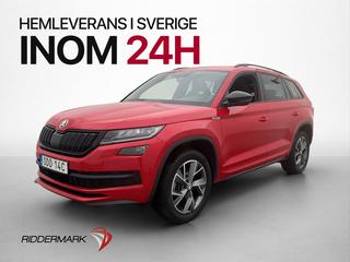 Škoda Kodiaq 2.0 TSI 4x4 Sportline Canton Drag Kamera P-Värm