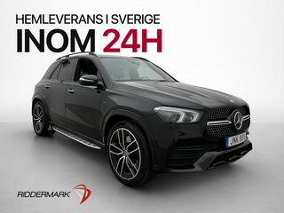 Mercedes-Benz GLE 350 de 4M AMG Night Pano Burmester Luftfjä