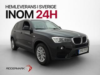 BMW X3 xDrive20d M-Värmare P-Sensorer Elstolar Dragkrok