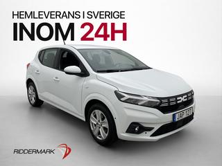 Dacia Sandero 1.0 TCe Backkamera Farthållare AC P-sensorer
