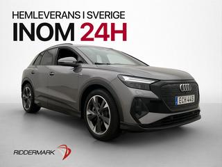 Audi Q4 40 e-tron S-Line Svart-Optik Kamera Cockpit Drag