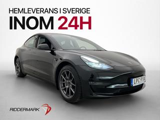 Tesla Model 3 Long Range AWD Dragkrok Svensksåld