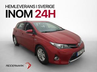 Toyota Auris Active Hybrid e-CVT 136hk Backkamera M/K-Värma
