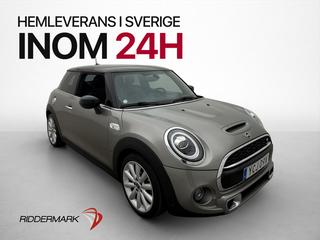 MINI Cooper S 3-dörrars Chili II Pano H/K Kamera Skinn Navi
