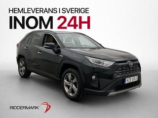 Toyota RAV4 Hybrid AWD-i 222hk Executive Pano Läder Drag