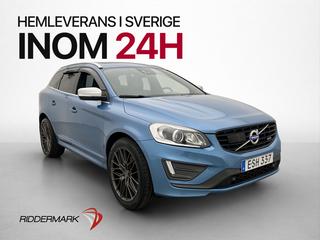 Volvo XC60 D4 181hk AWD R-Design Pano Värmare Drag Navi