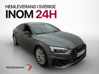 Audi A5 Sportback 45 TFSI Q S line Cockpit Värmare Drag