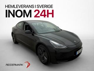 Tesla Model 3 Standard Range 283hk Pano Värmepump Läder MOMS
