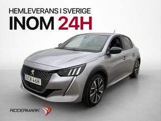 Peugeot E-208 136hk GT Kamera CarPlay Navi Halvskinn