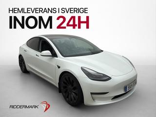 Tesla Model 3 Performance Autopilot P-Sensorer  Sv-Såld
