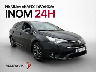 Toyota Avensis Kombi 147hk Active Plus M&K-Värm Kamera Skinn