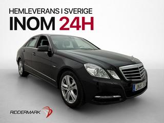 Mercedes-Benz E220 CDI Avantgarde Drag Sensorer Halvskinn