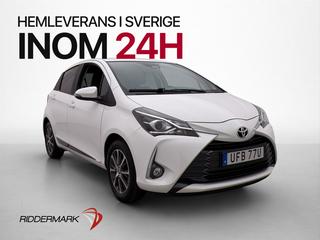Toyota Yaris 1.5 VVT 111hk Kamera Farthållare Två-Brukare