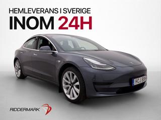 Tesla Model 3 Standard Range Plus Svensksåld Panorama Kamera