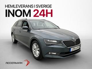 Škoda Superb Kombi 2.0 TDI Skinn Kamera Värmare Drag CarPlay
