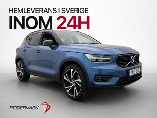 Volvo XC40 Recharge T5 262hk R-Design Pano H/K 360° Dragkrok