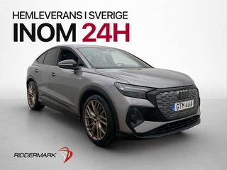 Audi Q4 50 SB e-tron Quattro 299hk MOMS S-line Drag Pano