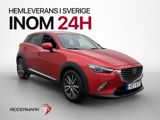 Mazda CX-3 2.0 SKYACTIV-G 120hk HuD Drag BOSE Kamera Navi